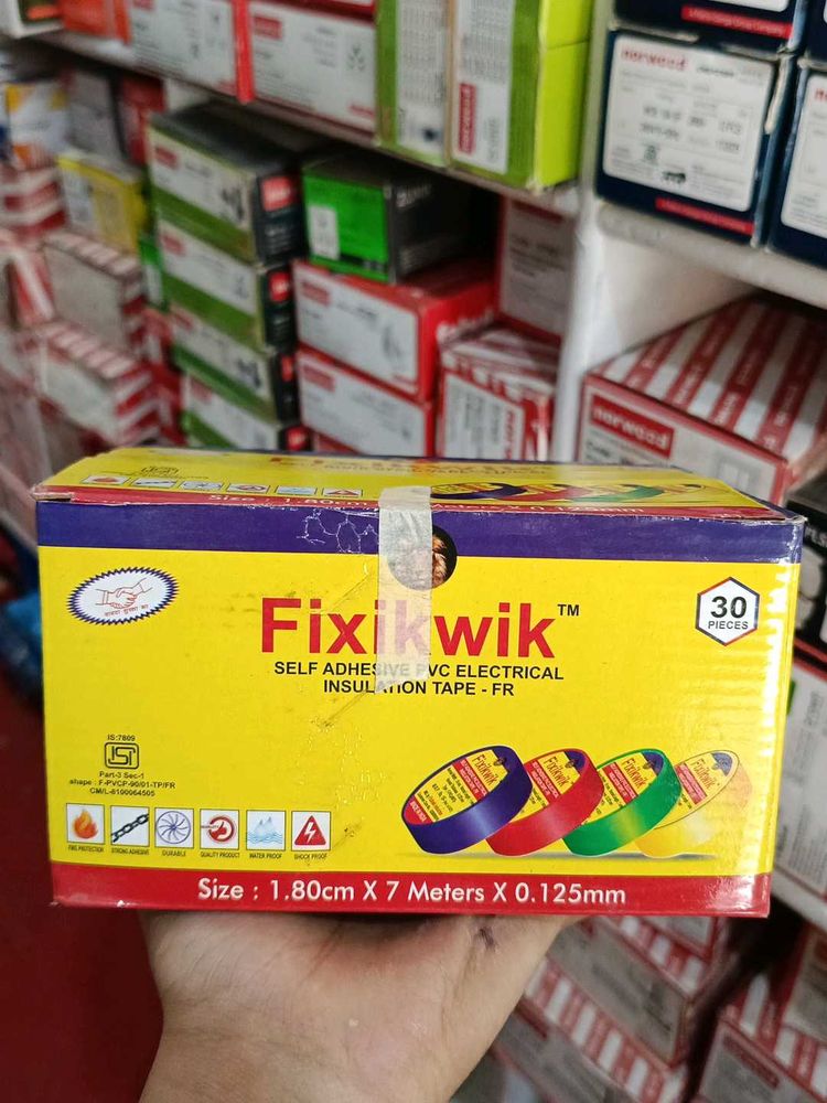 Fixikwik Electrical Insulation Tape - 30 Pcs