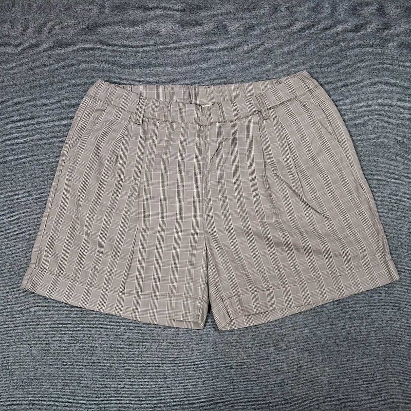 🩳 | Plaid Pleated Shorts