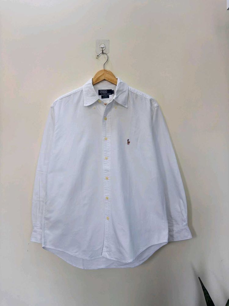 Polo Ralph Lauren White Classic Fit Shirt