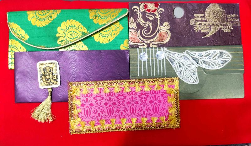 Handmade Decorative Envelopes✨set Of 5 ✉️.