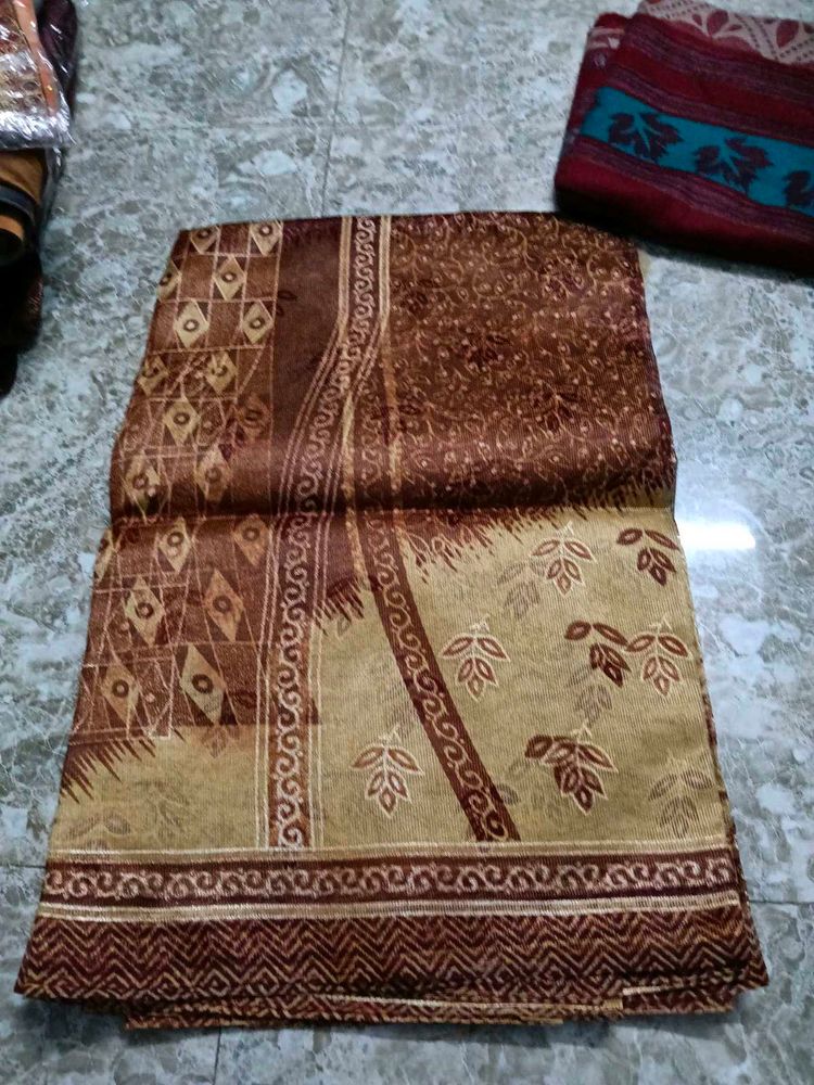 Elegant Brown Saree