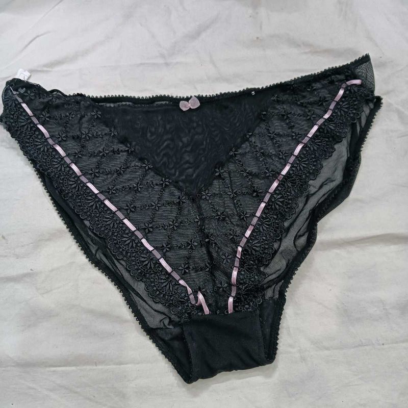 Elegant 💙Black Lace Briefs