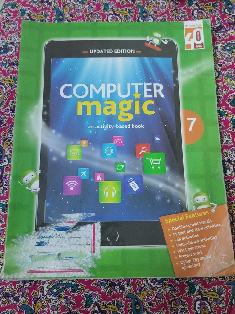 Computer Magic Activity Book - Grade 7