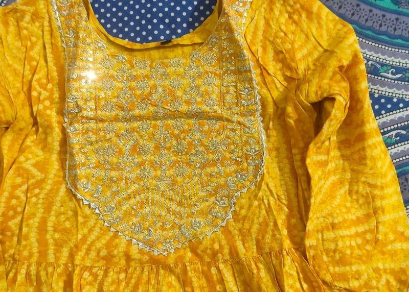 a line kurti