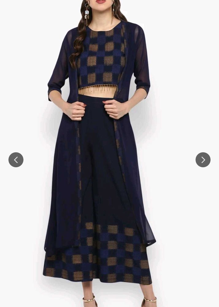 Printed top with palazzo