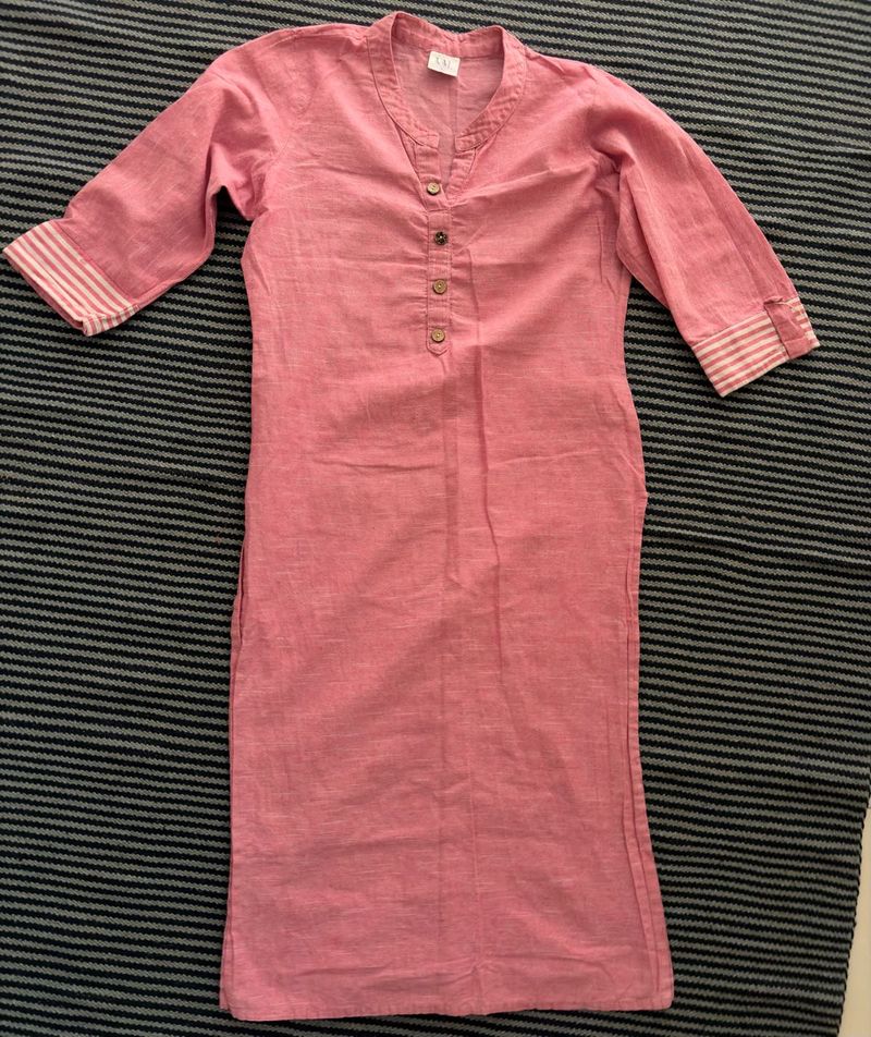 Stylish Pink Kurta