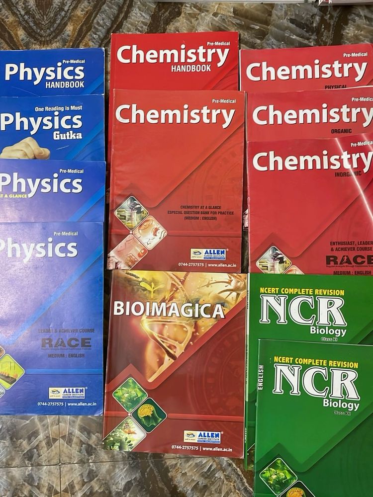 Allen NEET set of 12 revision books