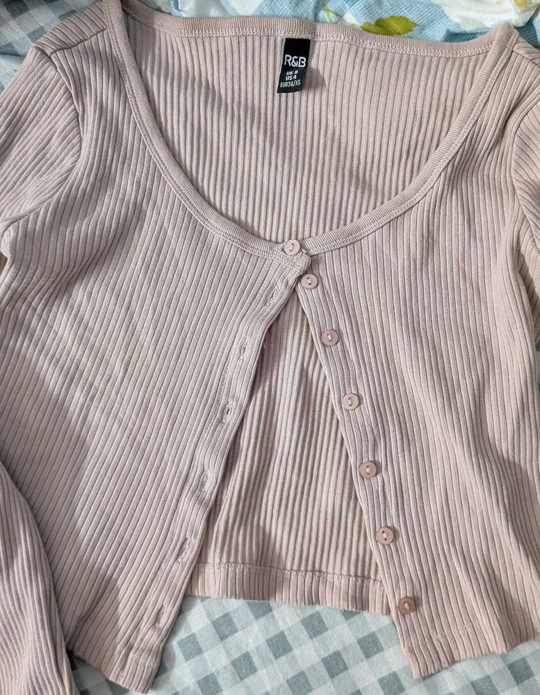 r and b long sleeve top