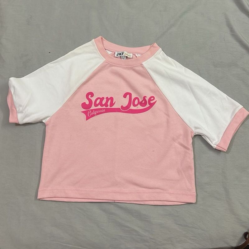 Cute Pink San Jose Graphic T-Shirt