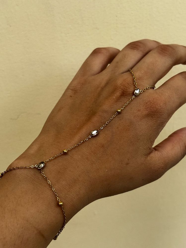 Elegant Hand Chain Bracelet