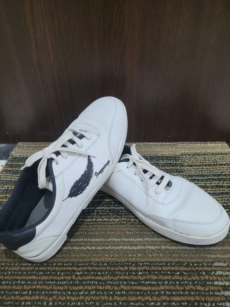 White Colour Sneaker Shoes