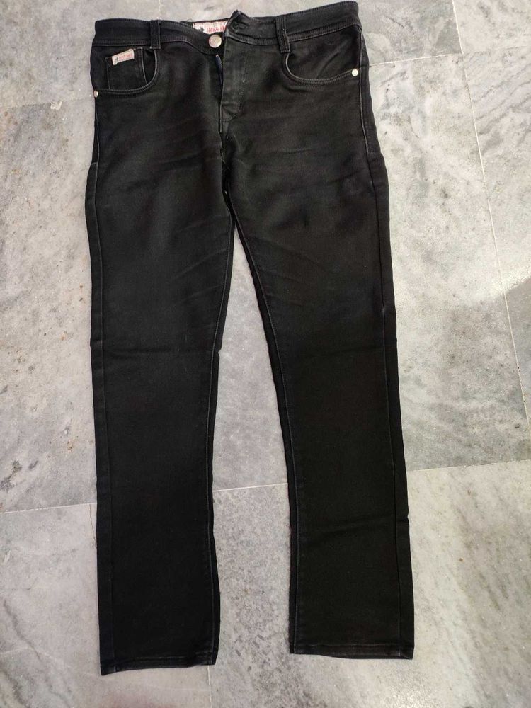 branded jack and Jones black jeans