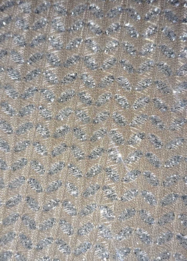 Sparkling Embroidered  Fabric