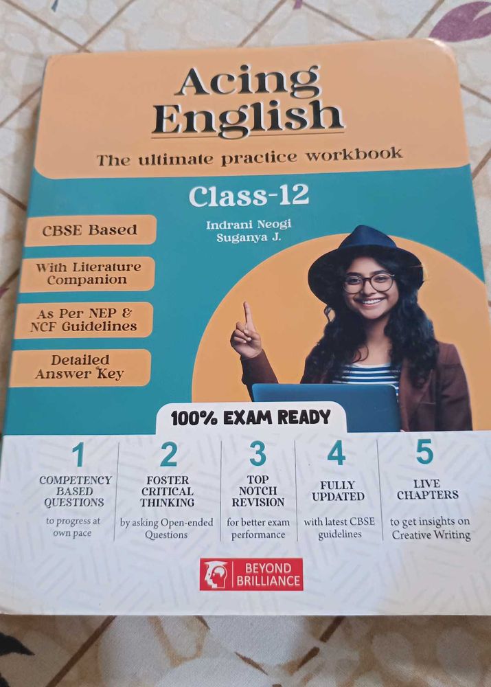 Acing English Class-12 Workbook