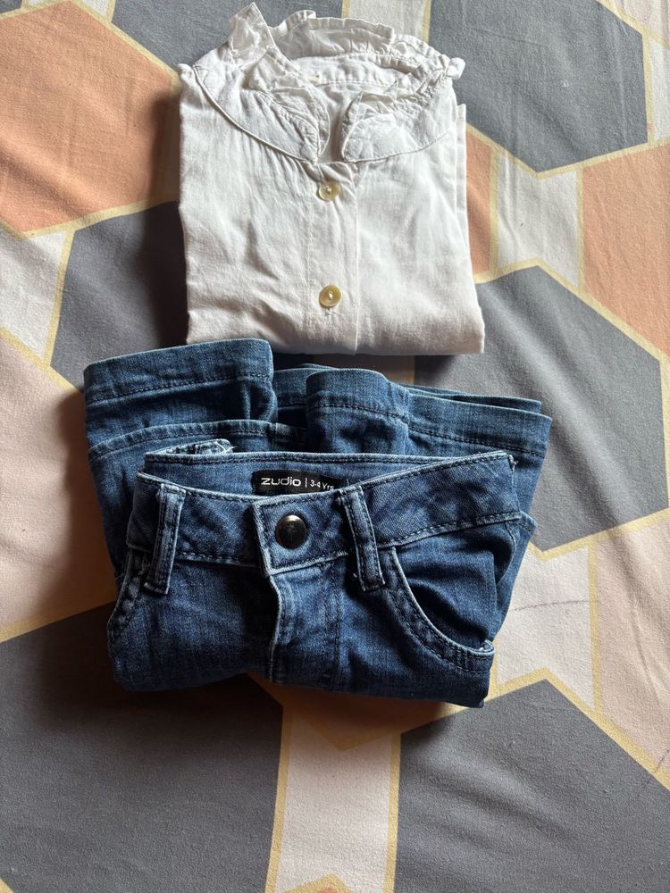 Stylish Blue Denim Jeans