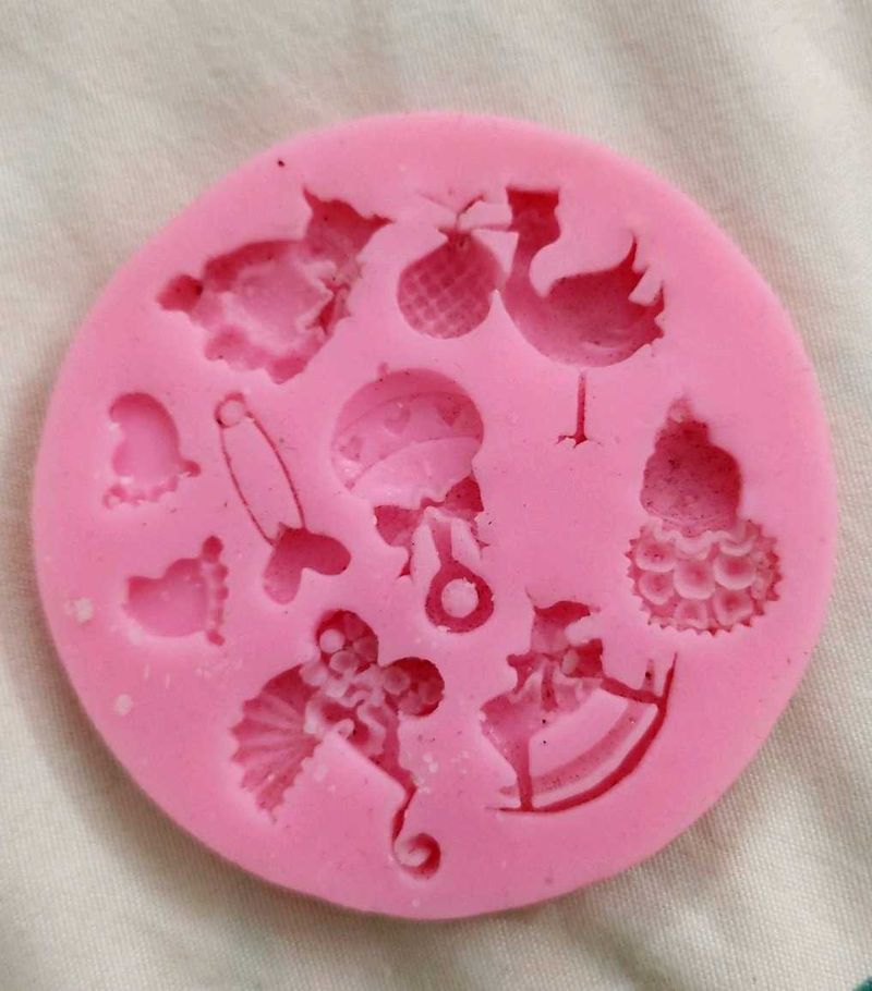 Baby Shower Silicone Mold Chocolate,Cake Resin, C