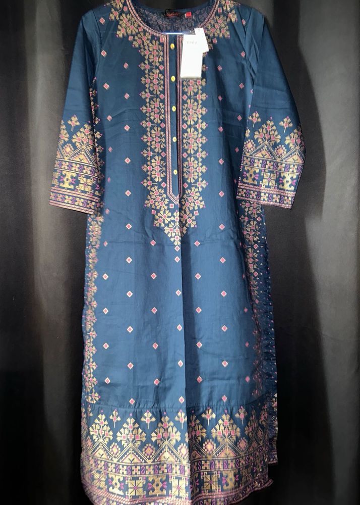 Elegant Printed Kurta