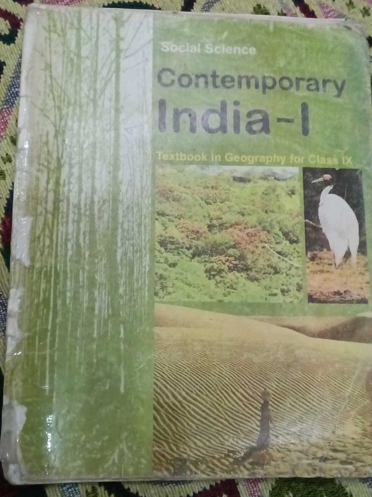 Contemporary India-I Textbook geography Class 9