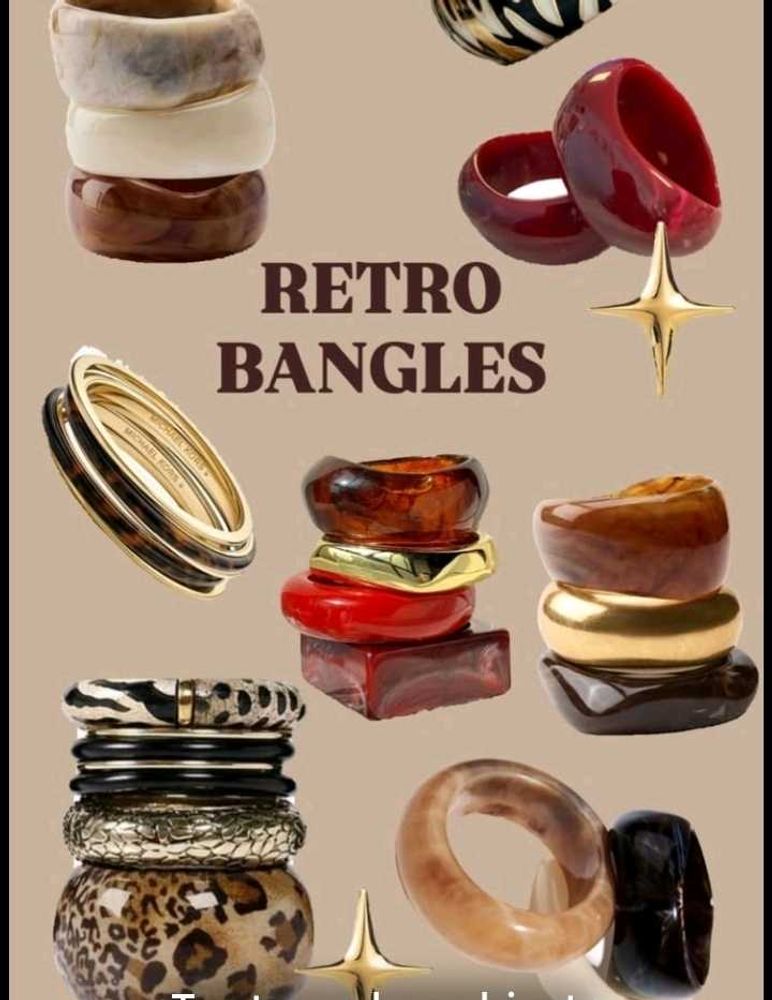 Retro Bangles Set