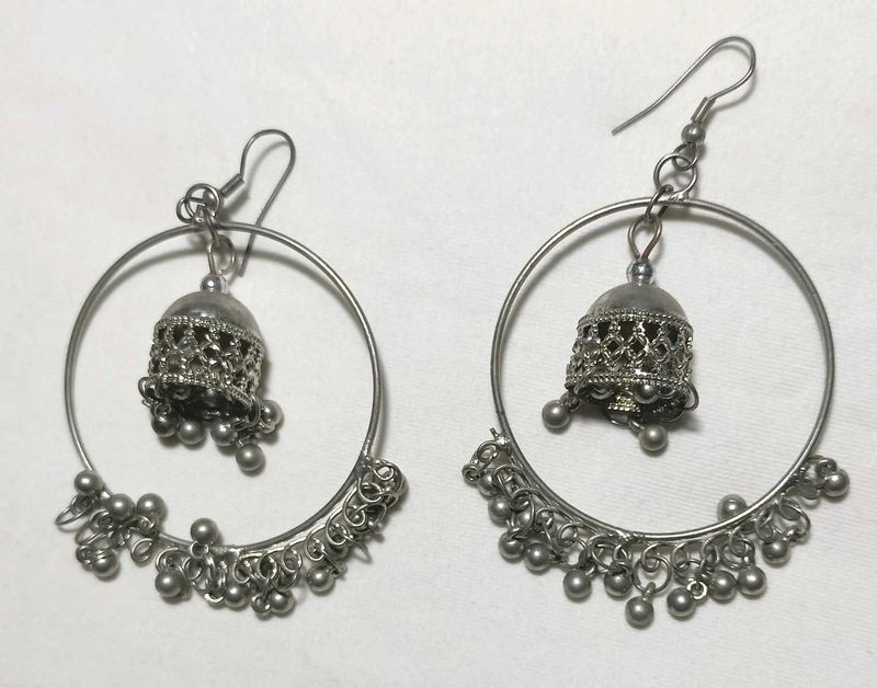 Jhumka Hoop Earrings
