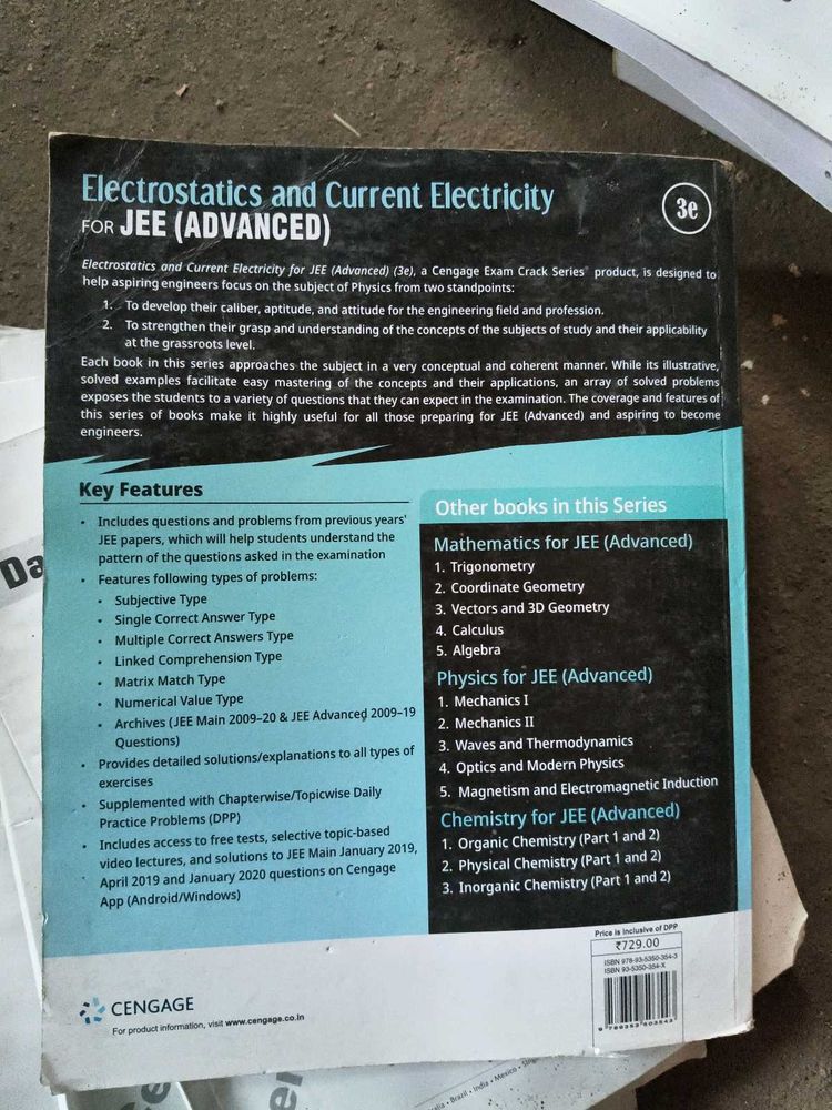 Cengage JEE Books + 6 DPP Bundle