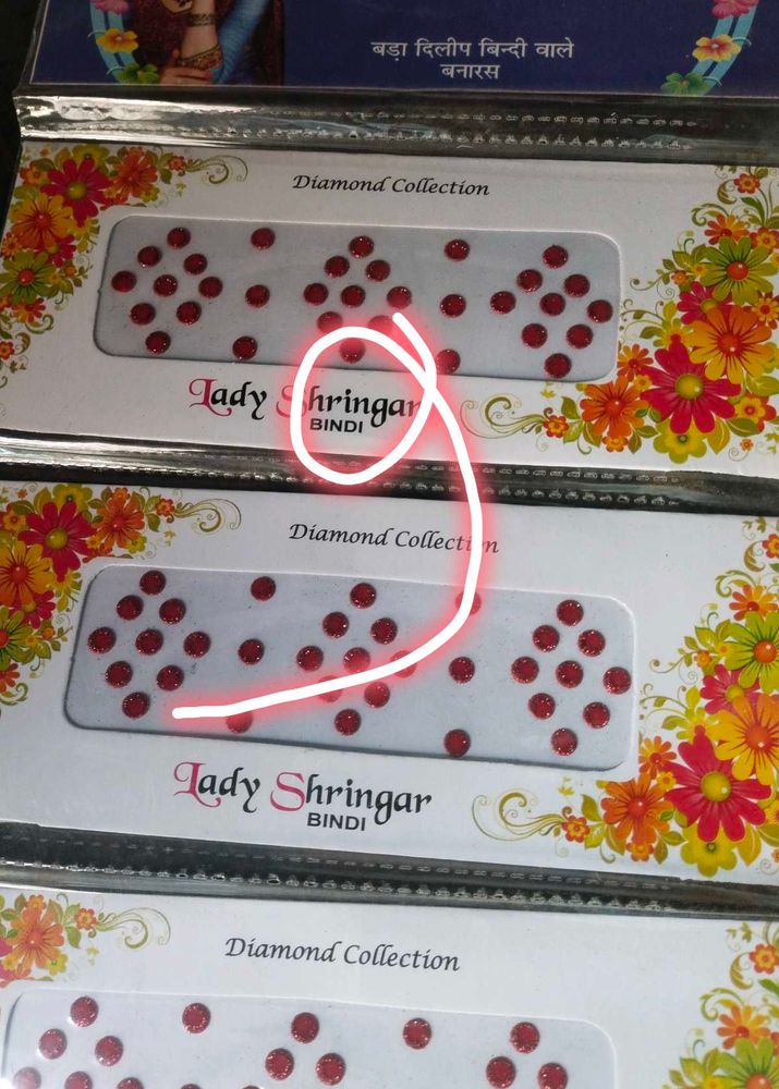 Lady Shringar Diamond Bindi Collection