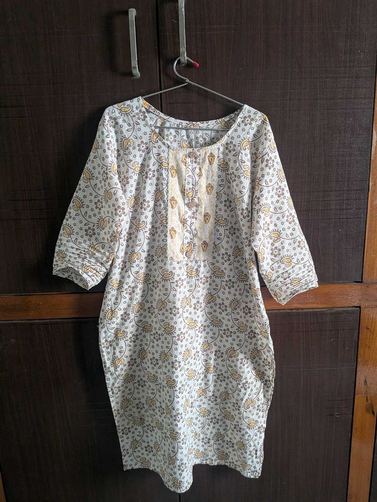 Comfortable Cotton Printed Kurta