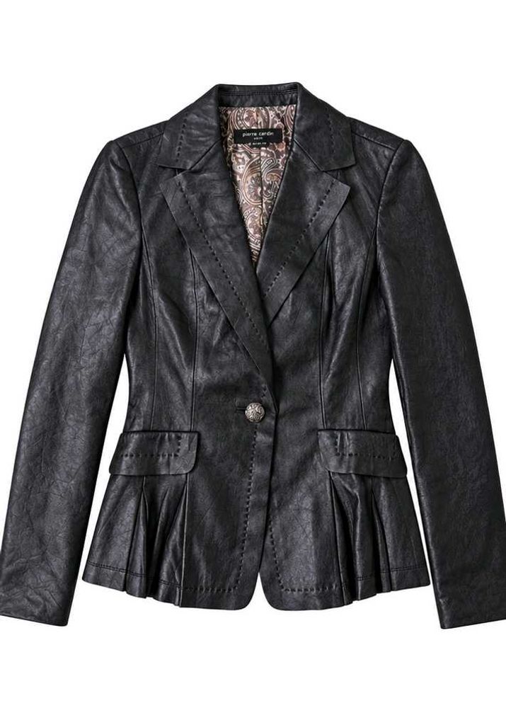 Pierre Cardin Faux Leather Blazer