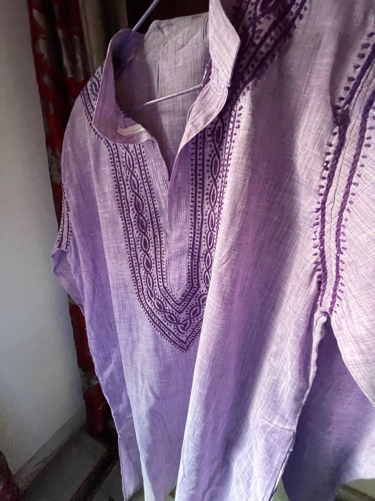 Lucknowi Men Kurta