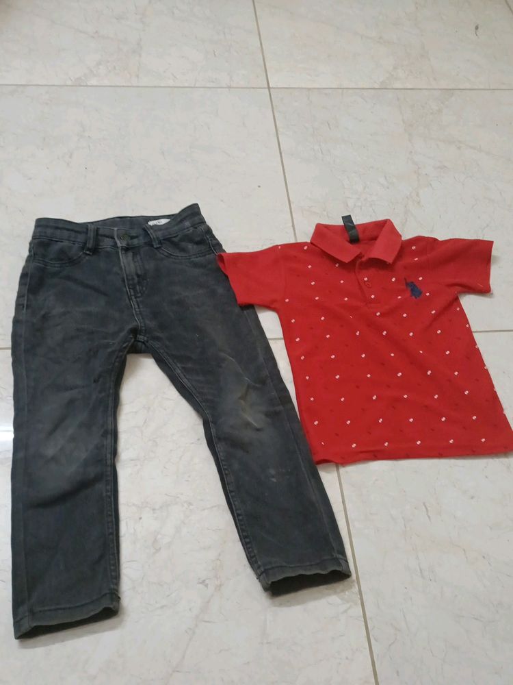 Jean&amp;T Shirt Kids