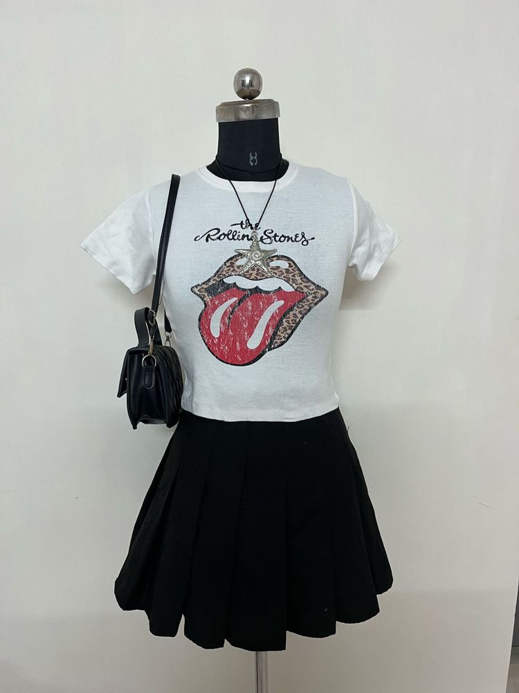 The Rolling stones Crop top