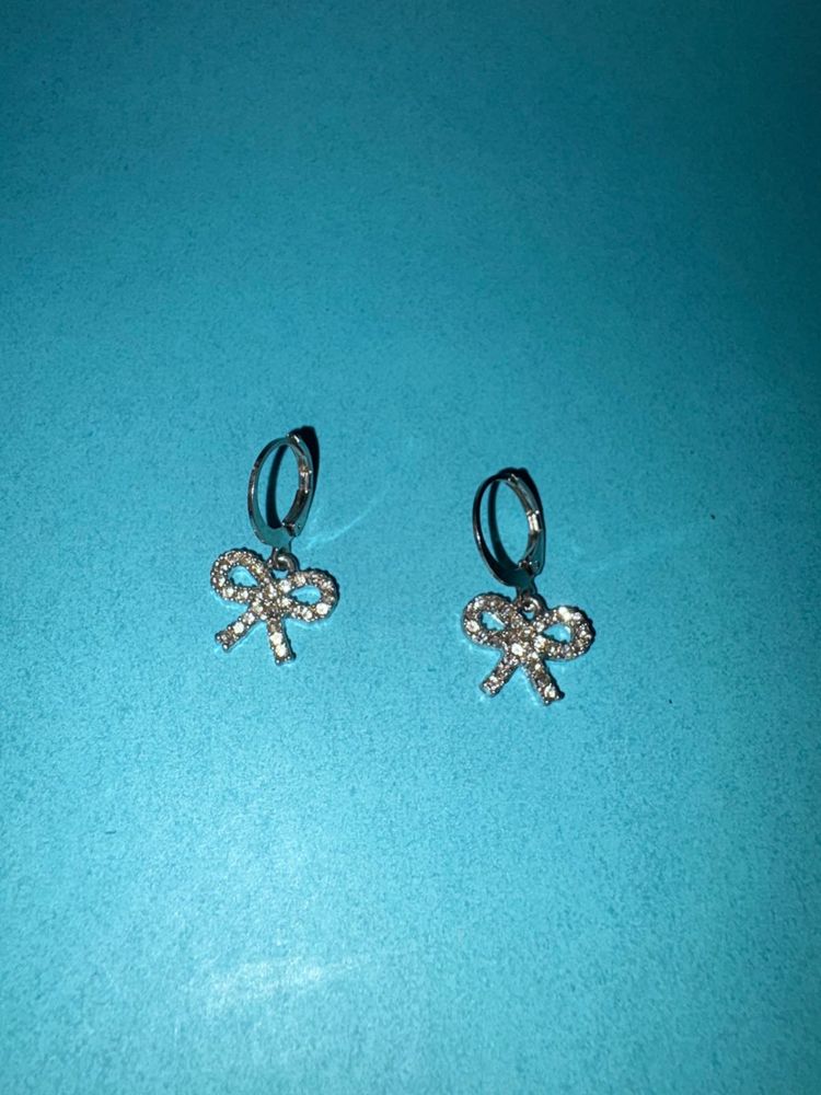 Bow Drop Earrings