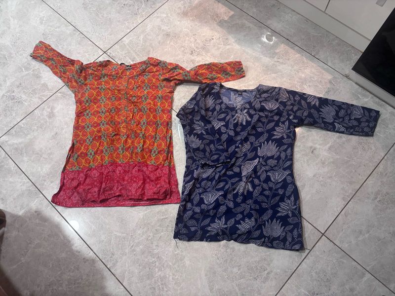 Beautiful Printed Kurtas Set