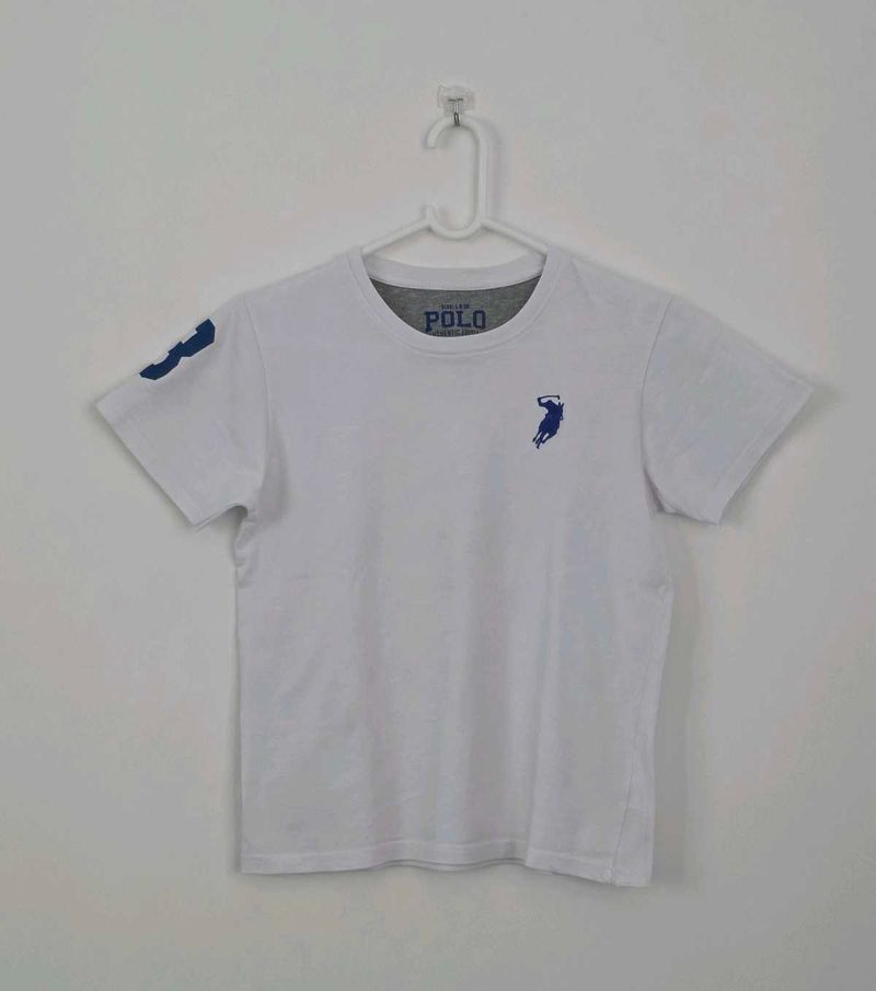 Classic White Polo T-Shirt