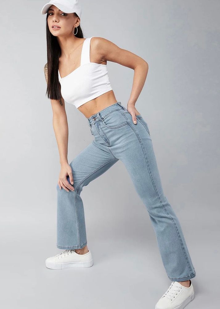 Dolce Crudo Bootcut High Rise Jeans