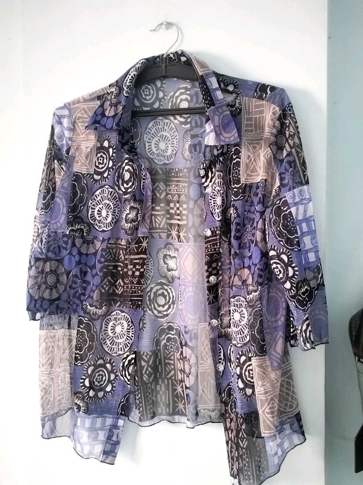 Boho Patchwork Print Kimono Top 💙