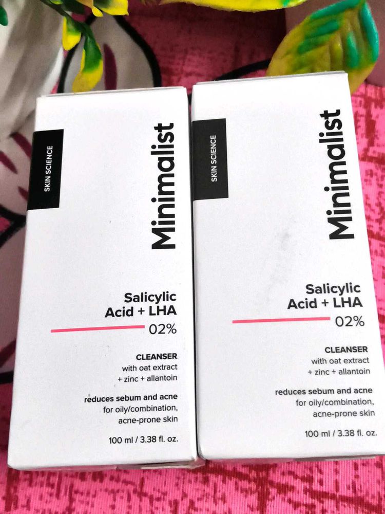 pack of 2 Minimalist Anti-Acne Salicylic Acid