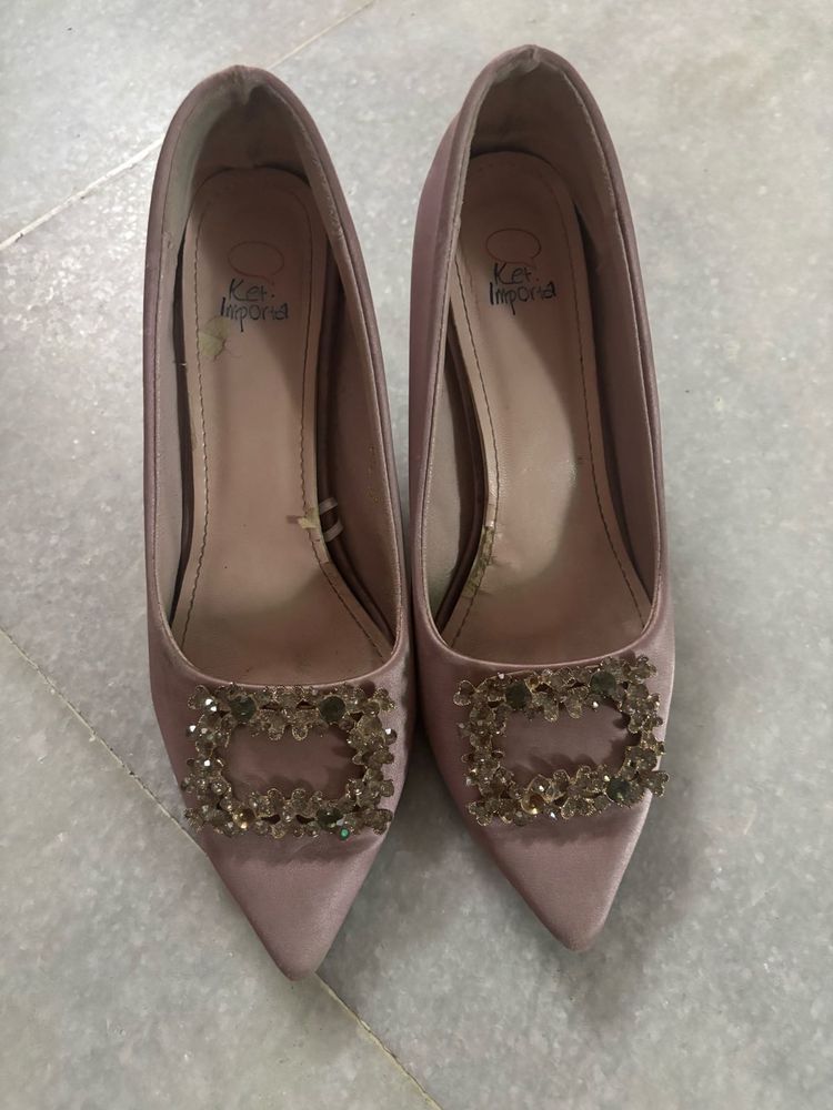 Elegant Embellished Stiletto Heels