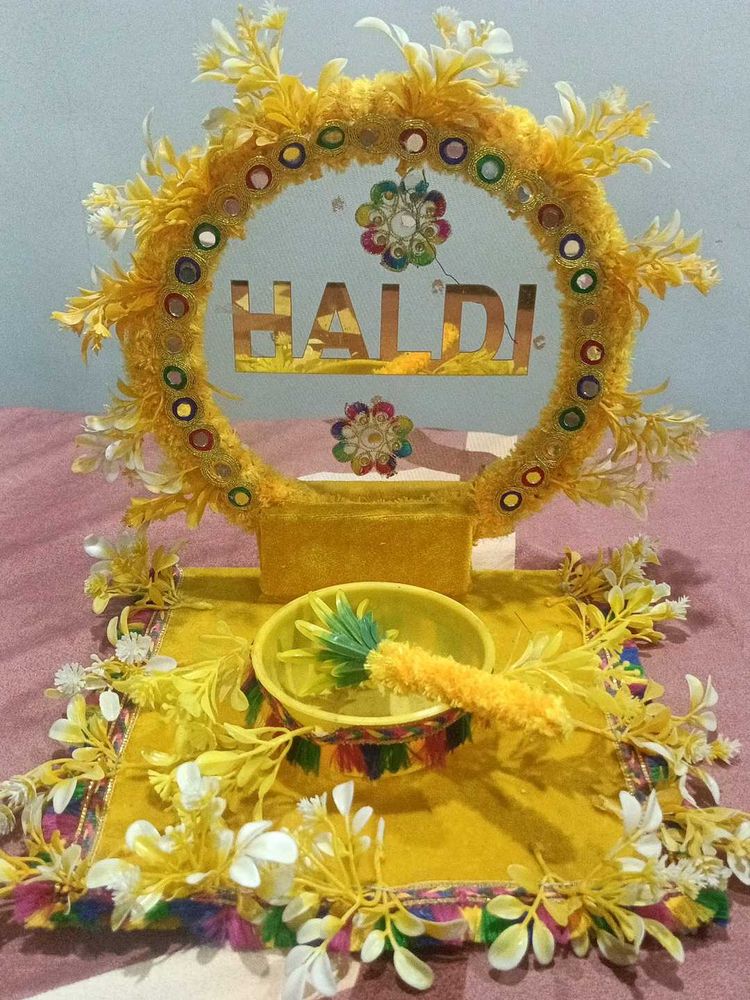 Haldi Ceremony Decor Set