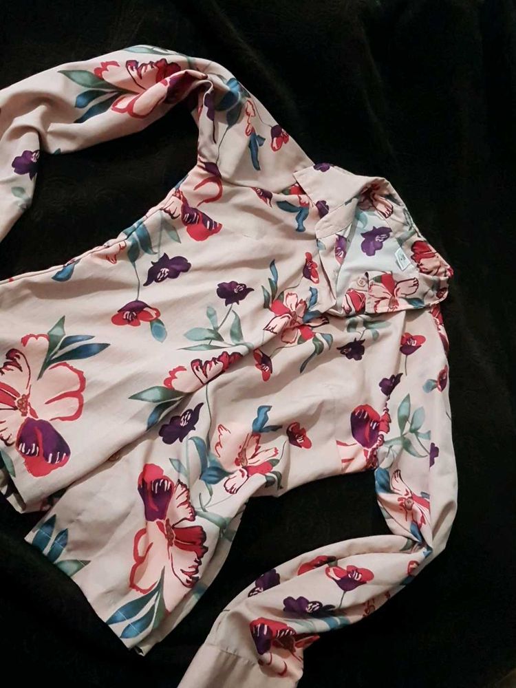 Floral Printed Shirt