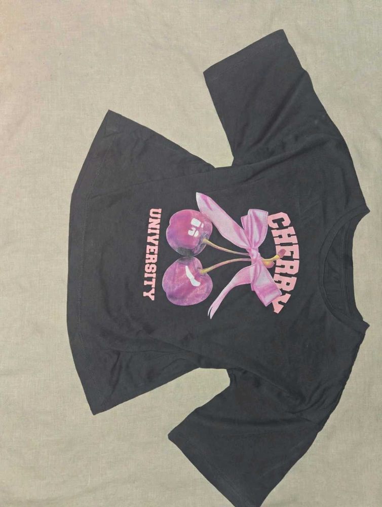 Preppy coded Cute Cherry Graphic T-Shirt
