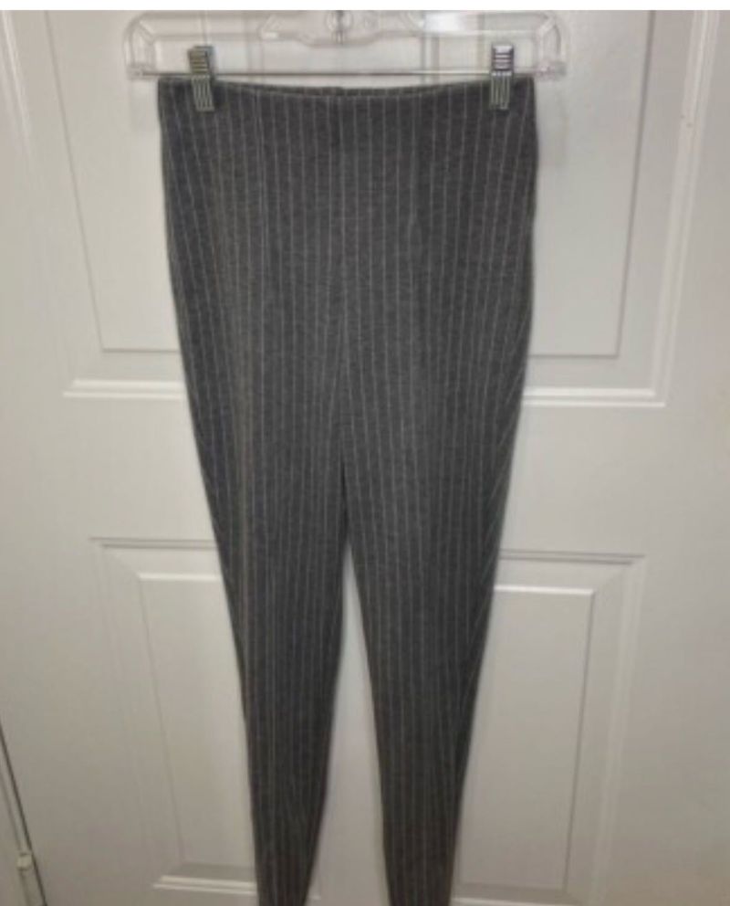 Forever 21 Pinstripe Slim Fit Pants