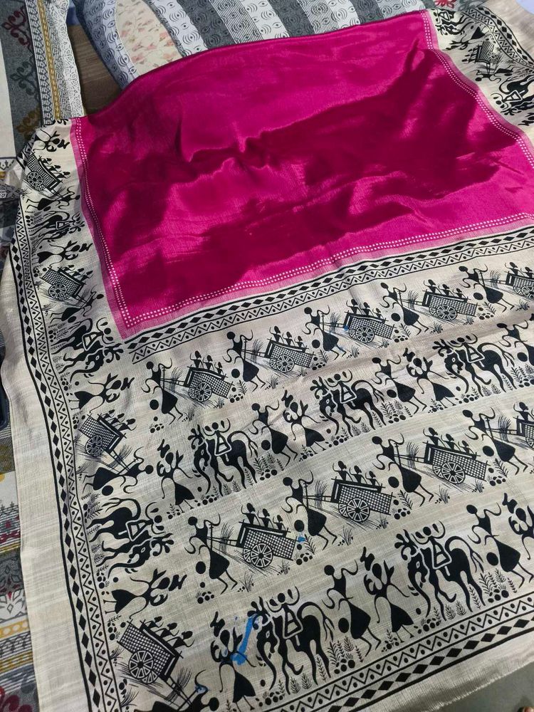 Stunning Ethnic Saree with Unique Print