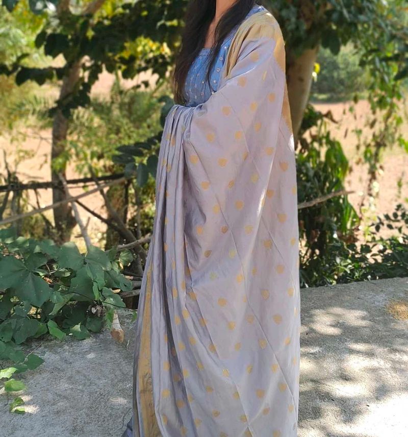 GRAY DUPATTA