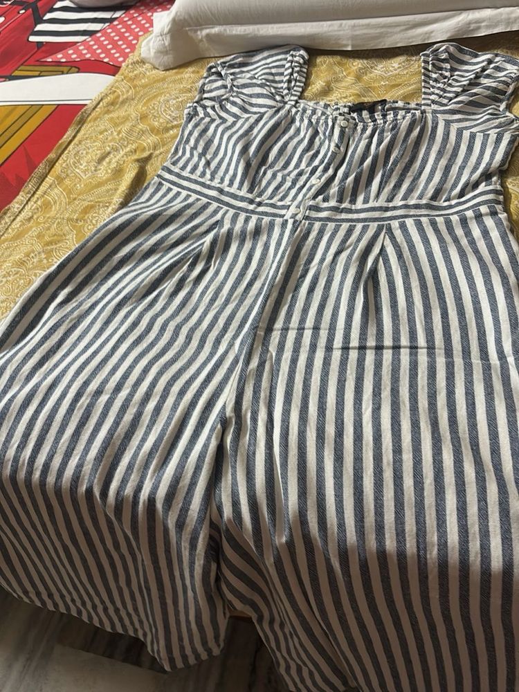 Striped Jumpsuit