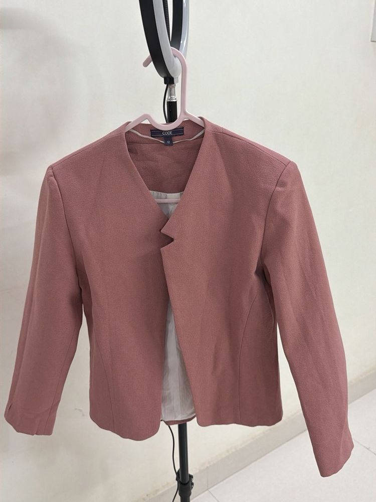 Chic Pink Blazer
