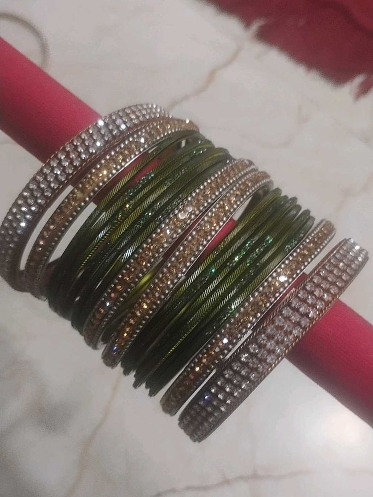 Beautiful Beaded Bangle Set