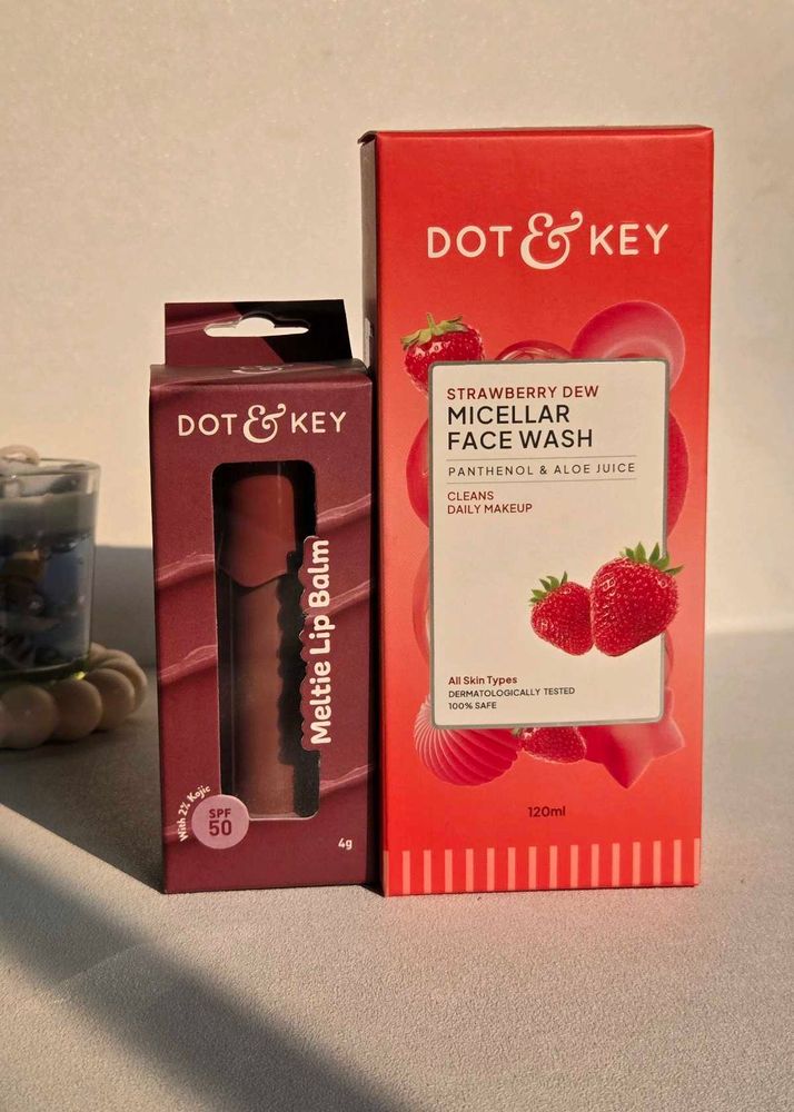 Dot &amp; Key Lip Balm &amp; Face Wash