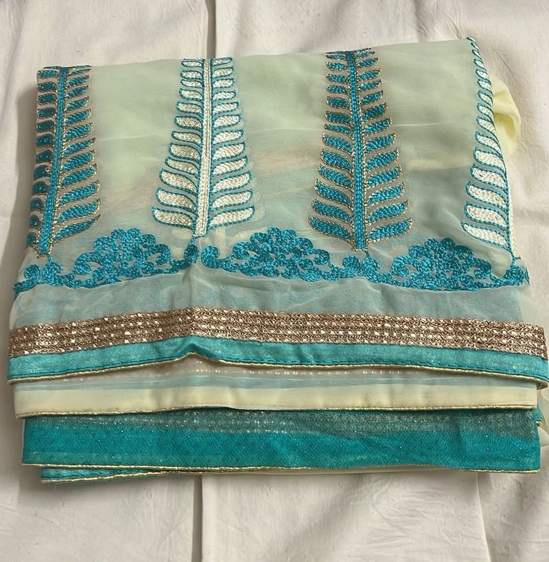 Beautiful Embroidered Saree
