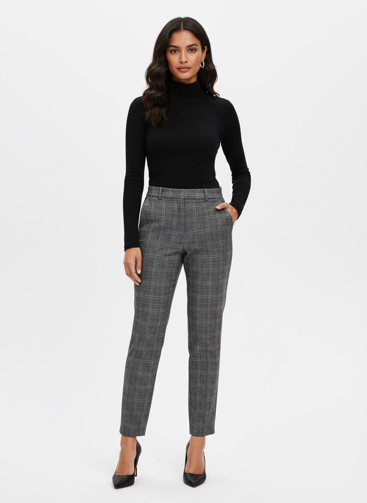 💥Price drop💥 H&amp;M Gray Patterned Trousers